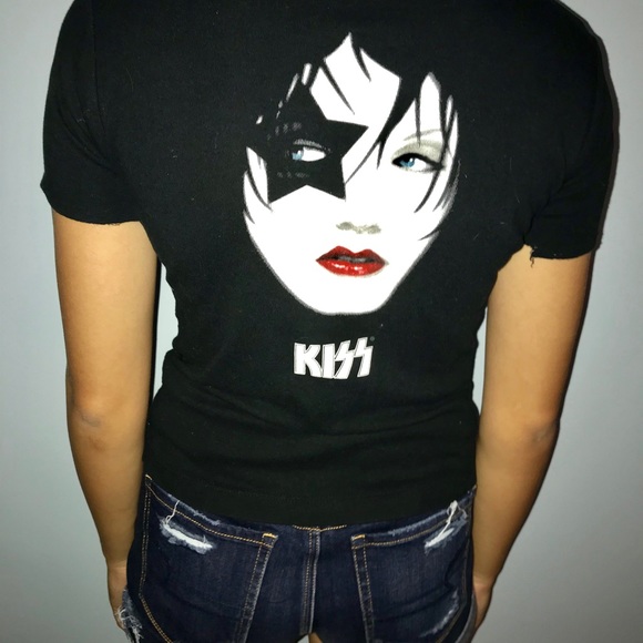 Tops - Kiss concert t shirt